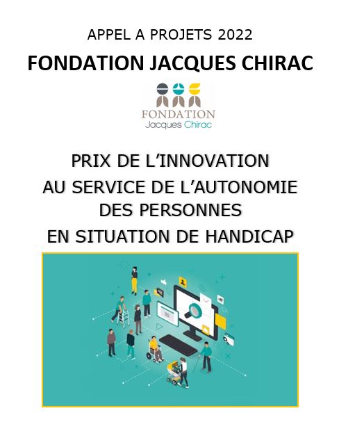 appel à projet fondation jacques chirac handicap